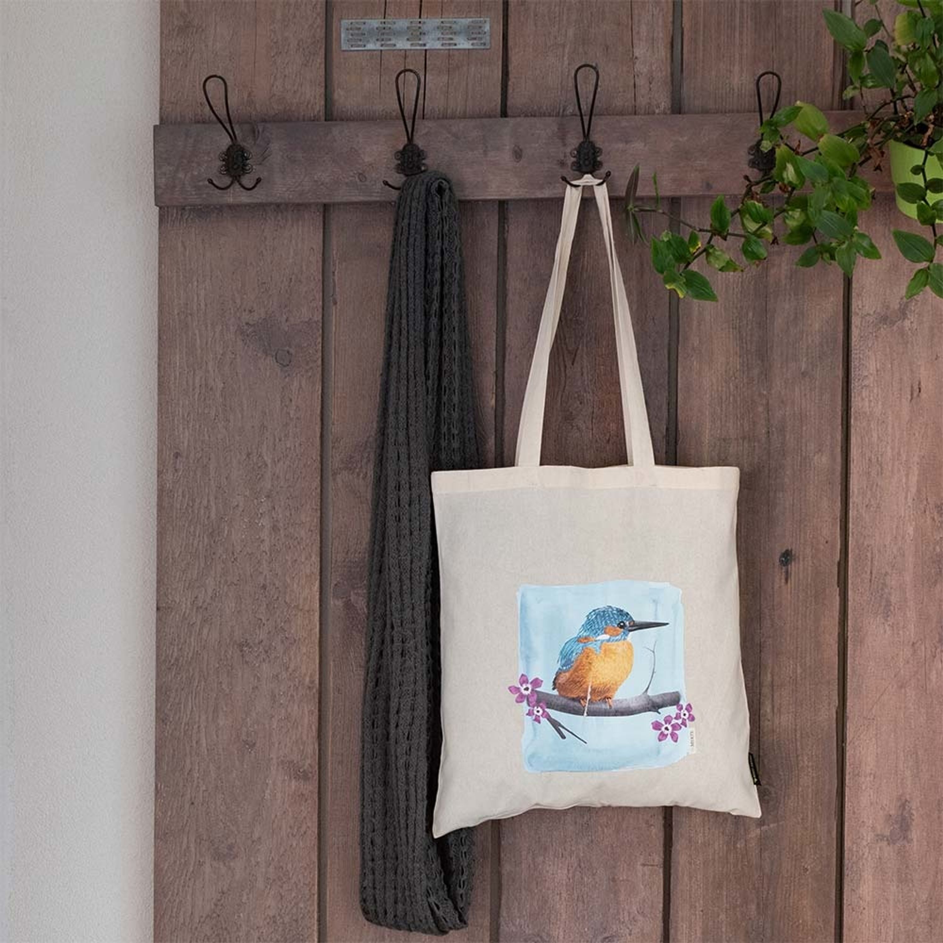 Baumwolltasche „Eisvogel“ - Myrte | CJ Wildlife