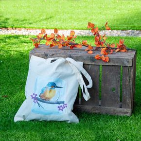 Sac en coton martin-pêcheur – Myrte 