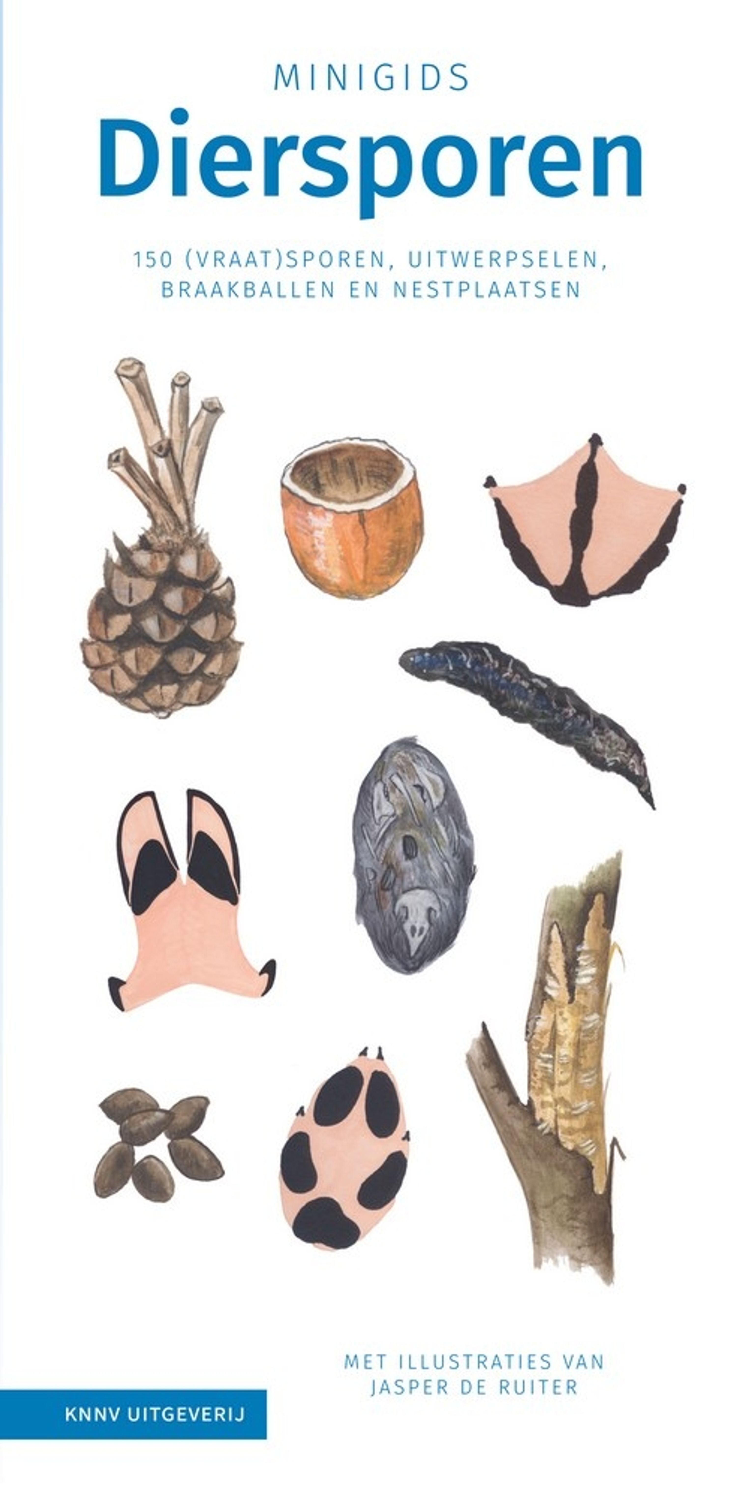 Minigids Diersporen | Vivara | Boeken | Partner van Vogelbescherming Nederland | Sporen van dieren h