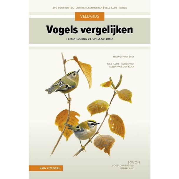 Veldgids vogels vergelijken