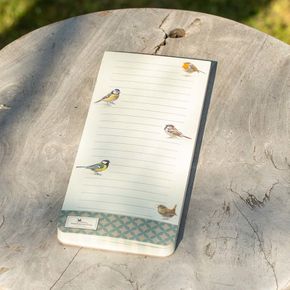 Garden Birds Magnetic To-do Pad by Elwin van der Kolk