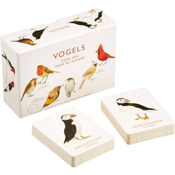 Vogels - Zoek een paar bij elkaar (Memory)