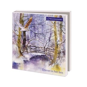 Wenskaartenset Natuurmonumenten - Dieren in het bos