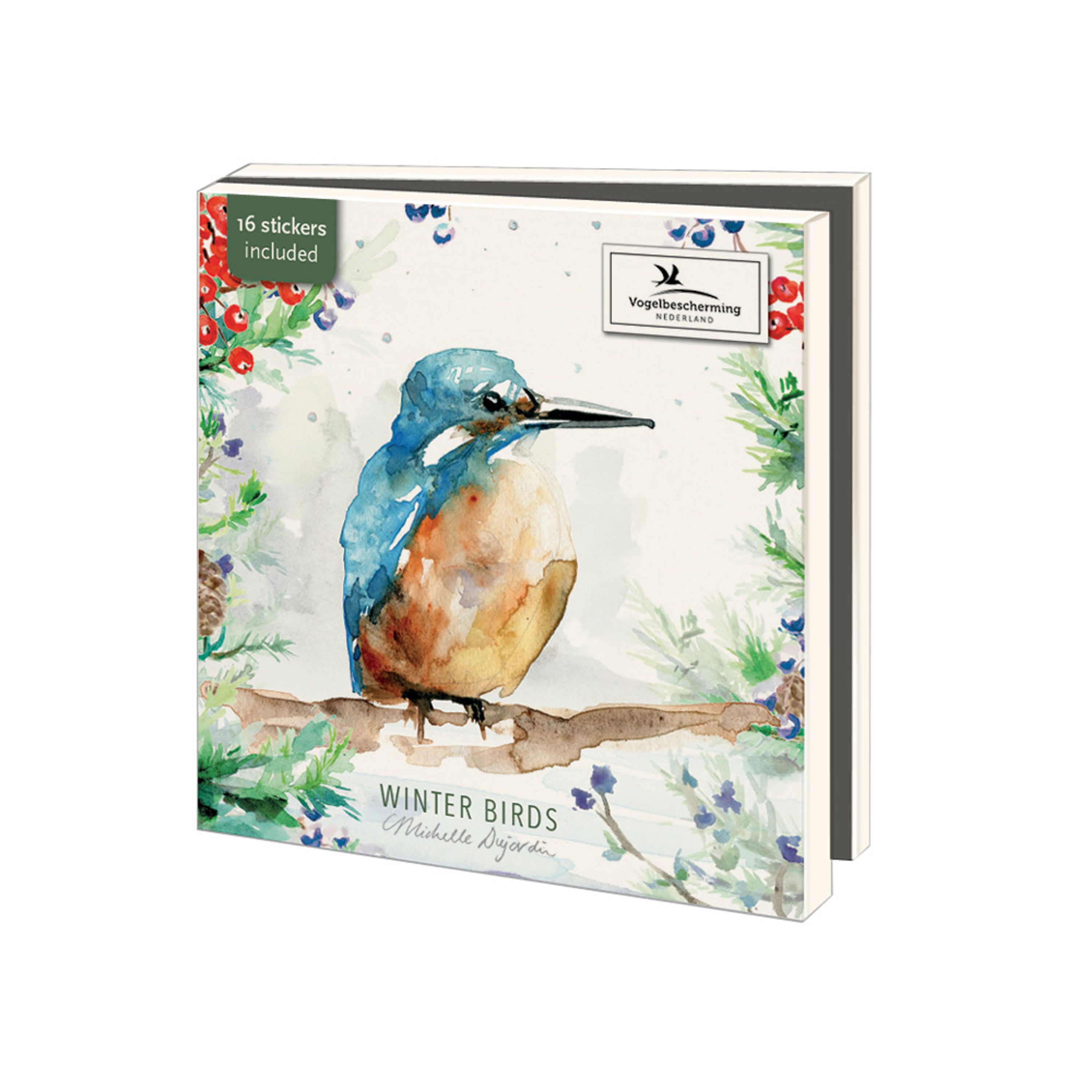Wenskaartenset Vogelbescherming - wintervogels | Vogelbescherming Nederland