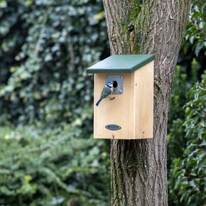 Birdlife Österreich Nistkasten „Wien“ 28 mm mit Schutzplatte