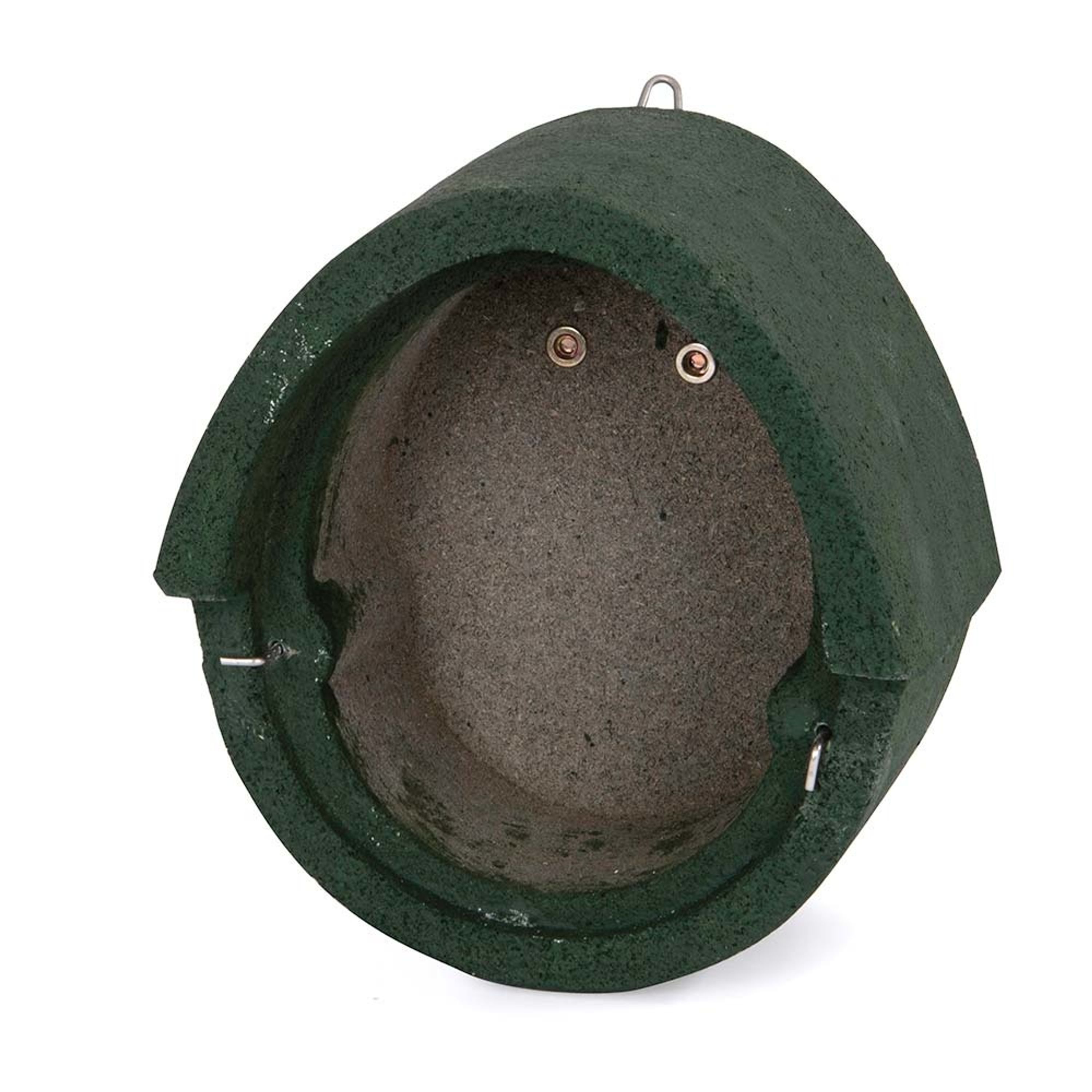 Nistkasten „Alicante“ WoodStone Grün 28 mm | Vogelhaus Holzbeton | CJ Wildlife