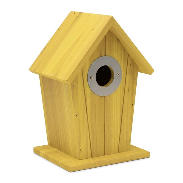 Gifts4Nature Cabin Nest Box - Yellow 32 mm