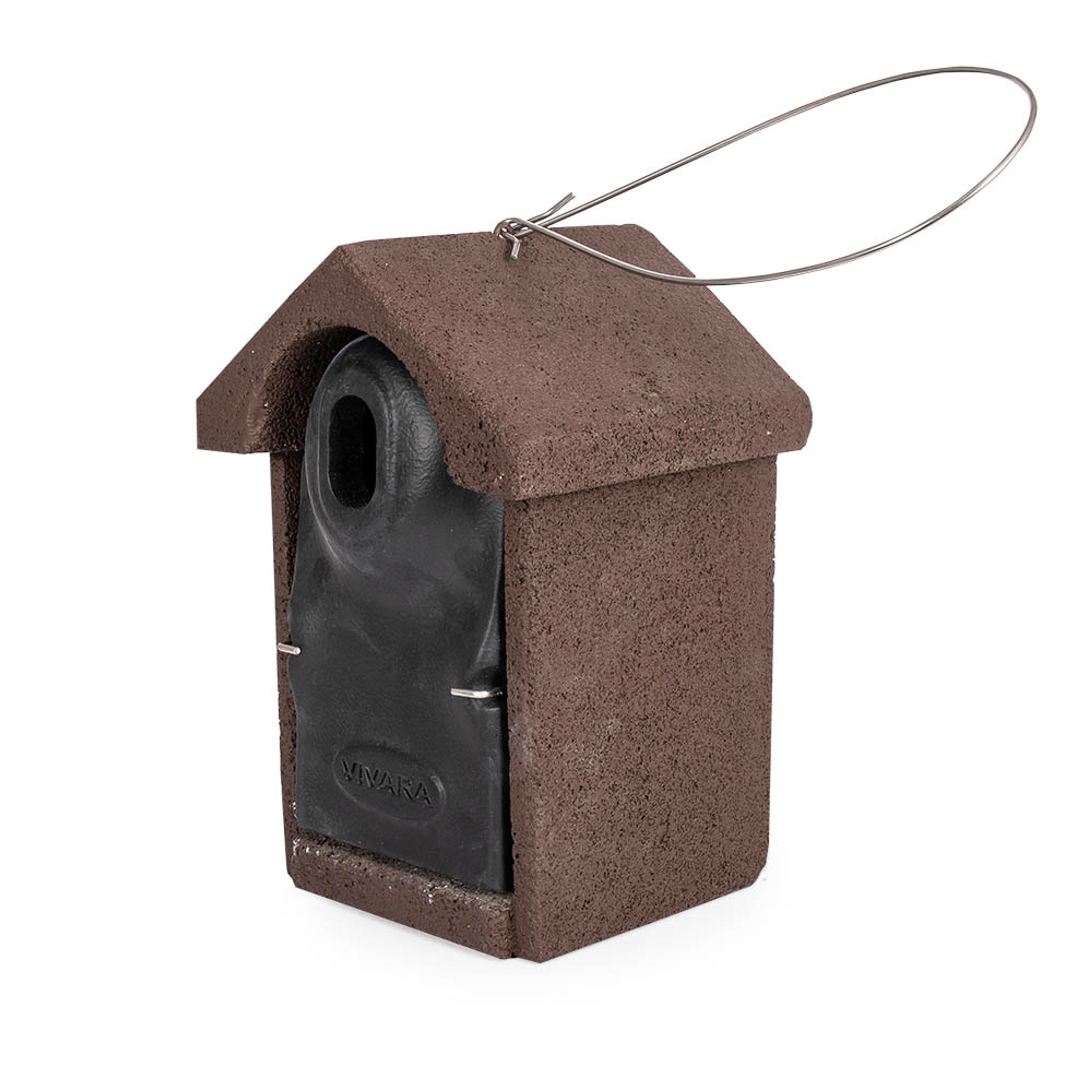 Nistkasten „Salamanca“ WoodStone, oval | Vogelhaus Holzbeton | CJ Wildlife