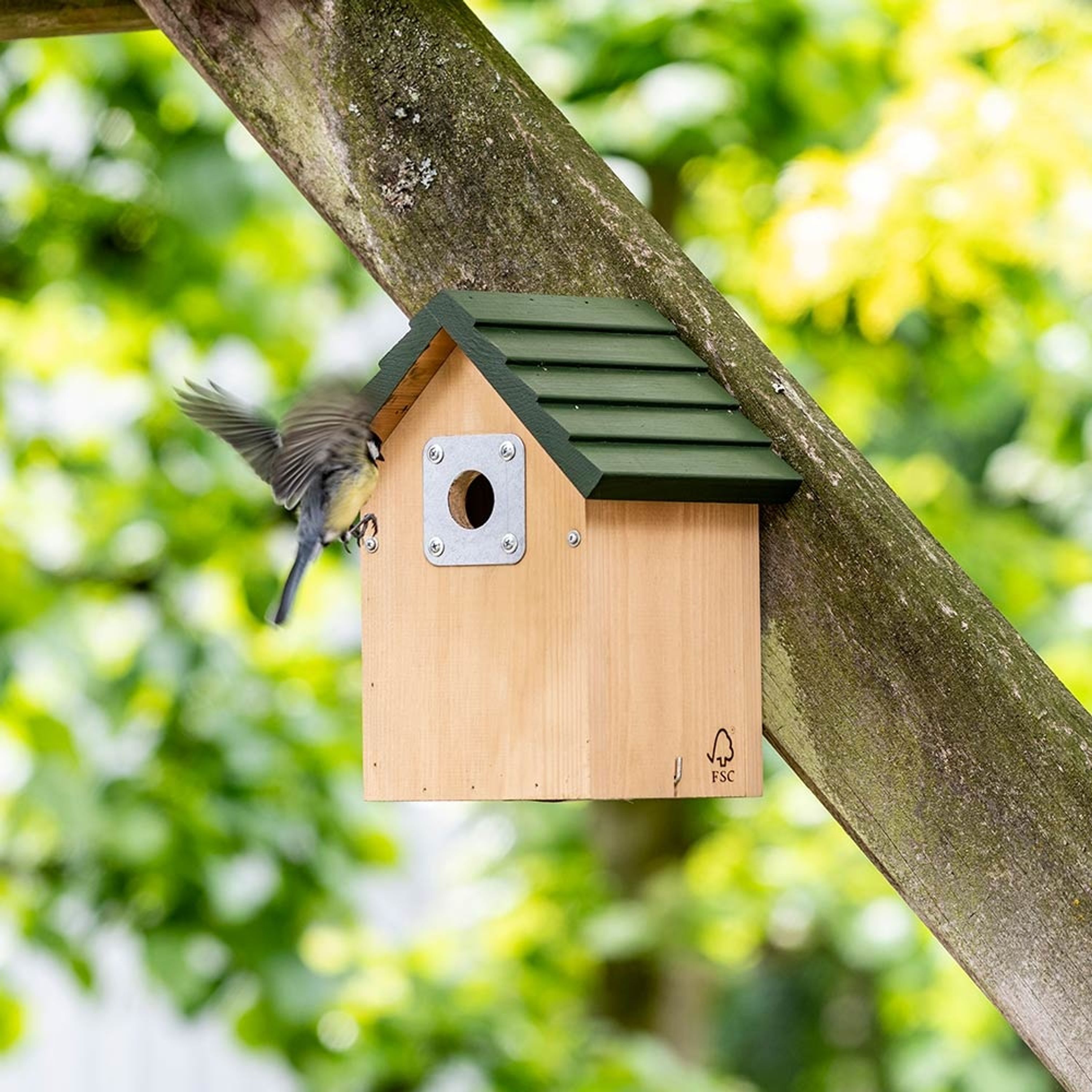 Comparer les prix de Nichoir Vail 32mm | Nichoirs Bois | Nichoir avec protection | Nichoir oiseau | Vivara