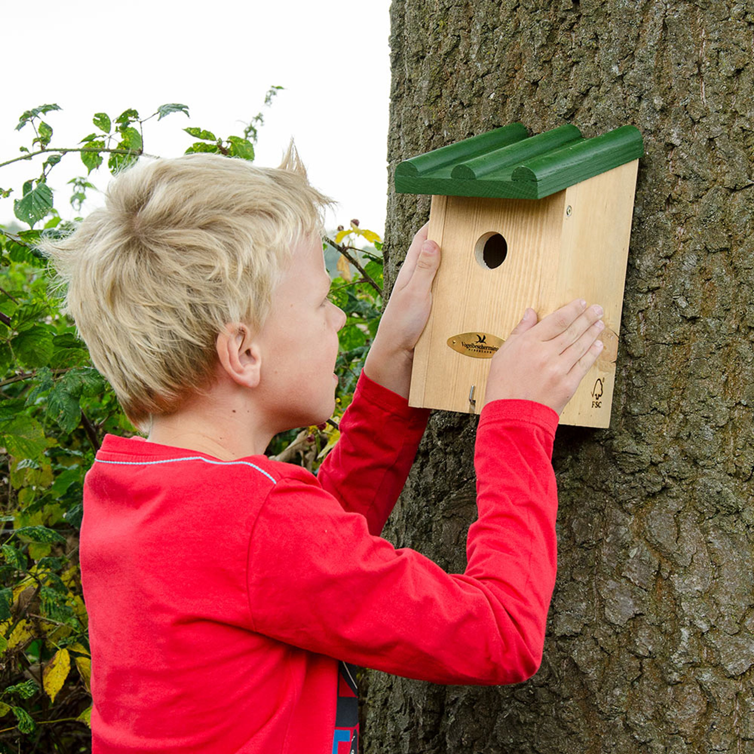 Nestkast voor de Koolmees 32 mm |  | Vogelbescherming Nederland