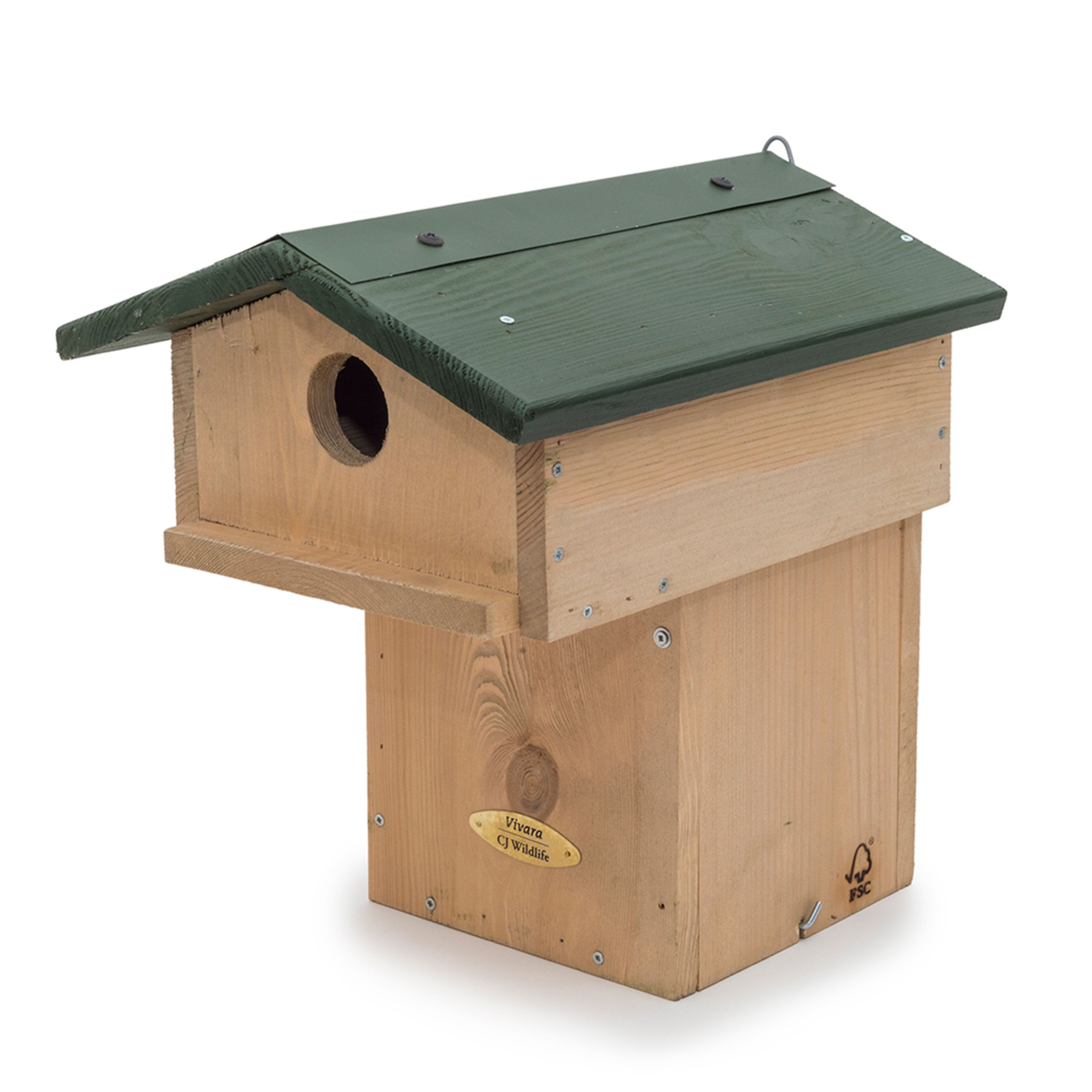 Nistkasten Star mit Auskragung 45 mm | Spezial-Nistkästen | CJ Wildlife