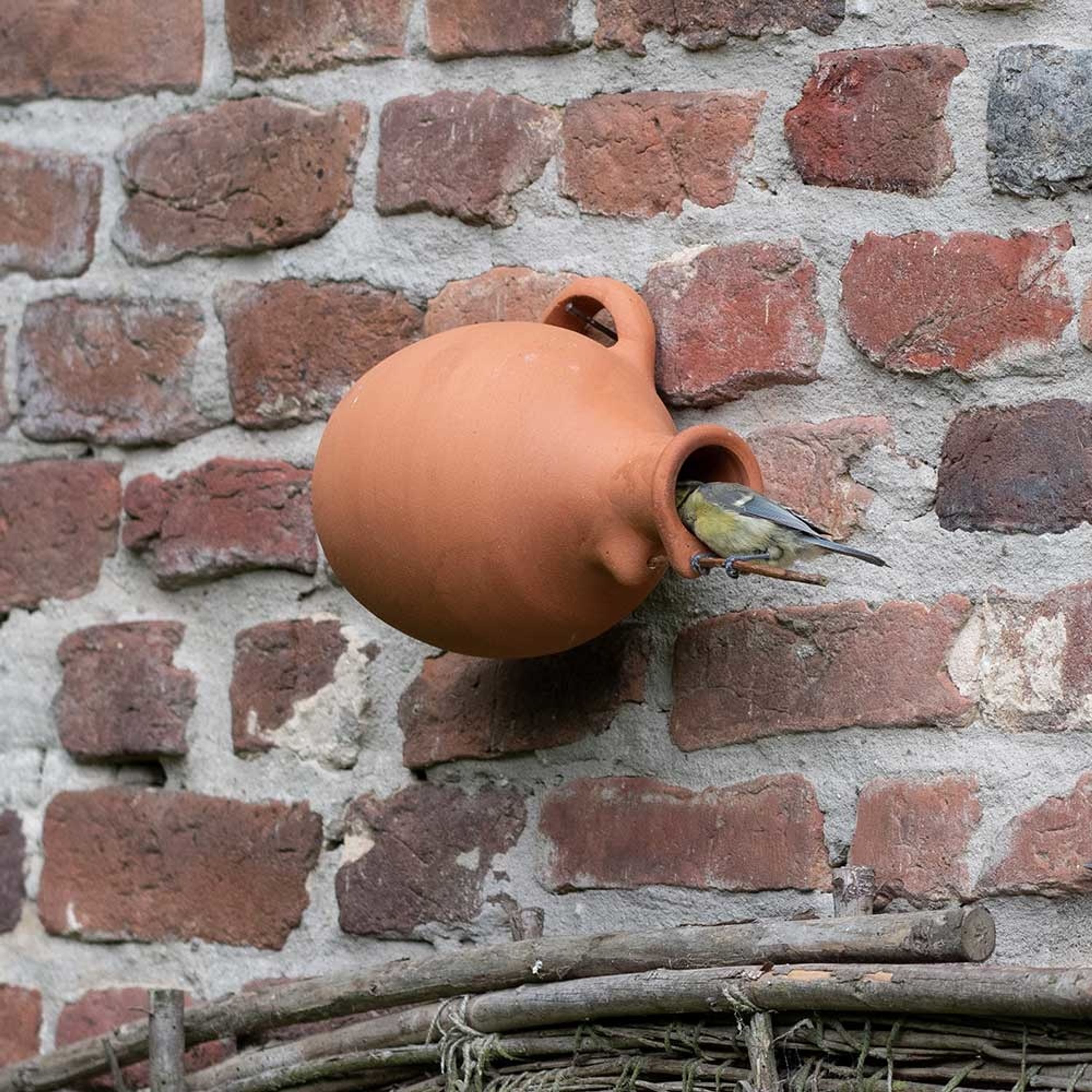 Vogelhaus aus Terrakotta, 32 mm | Spezial-Nistkästen | Esschert