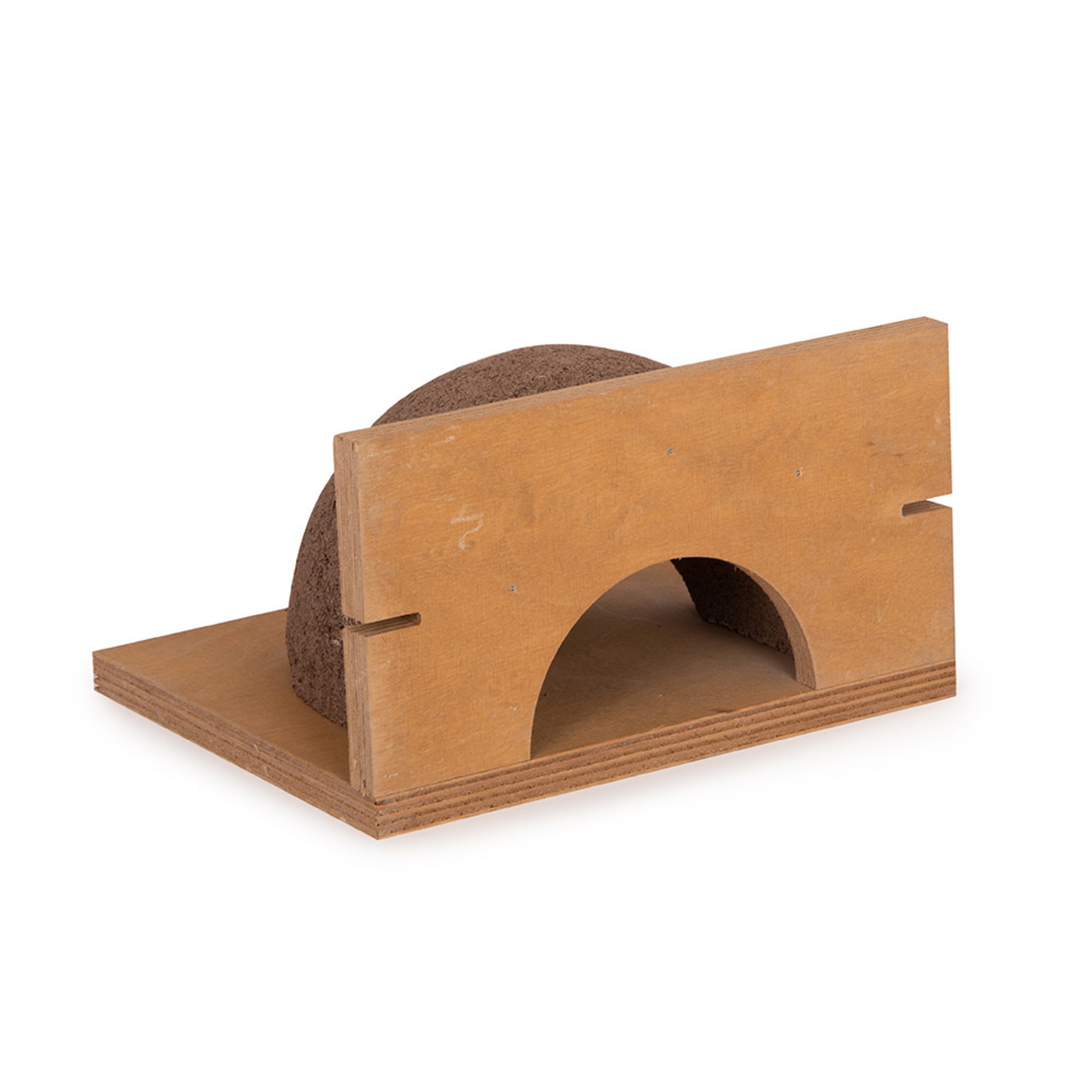 Kunstnistkasten Mehlschwalbe einzeln (Eingang rechts) | Vogelhaus Holzbeton | CJ Wildlife