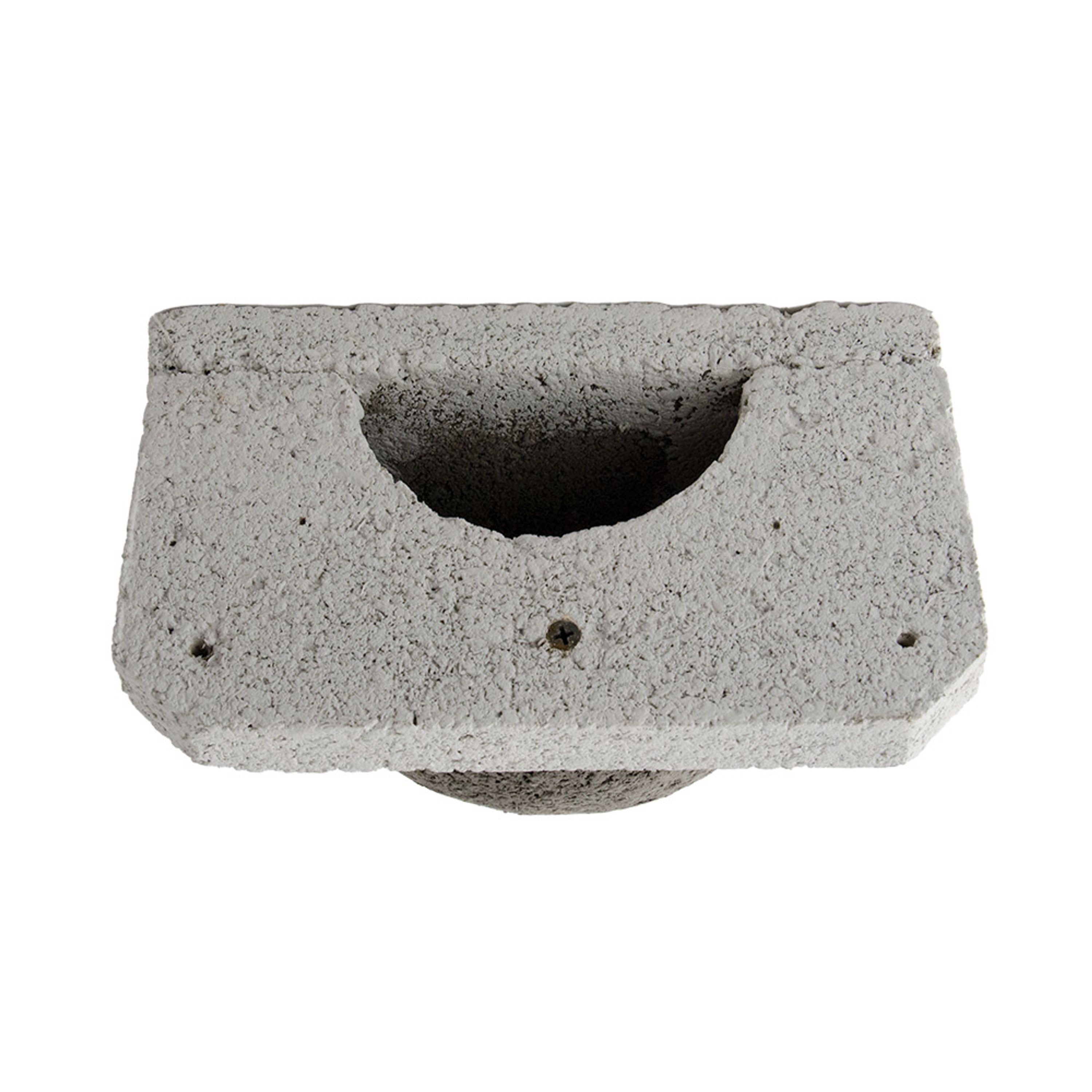 WoodStone Mehlschwalbennest Einzeln (rechter Eingang) | Vogelhaus Holzbeton | CJ Wildlife