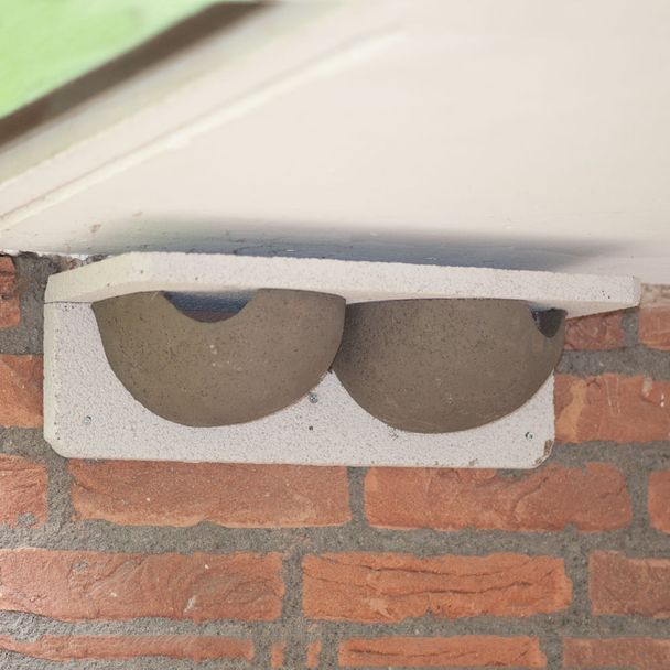 WoodStone House Martin Nest Box Cups - Double