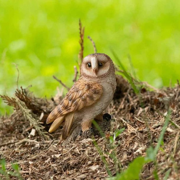 Mini Barn Owl Polystone