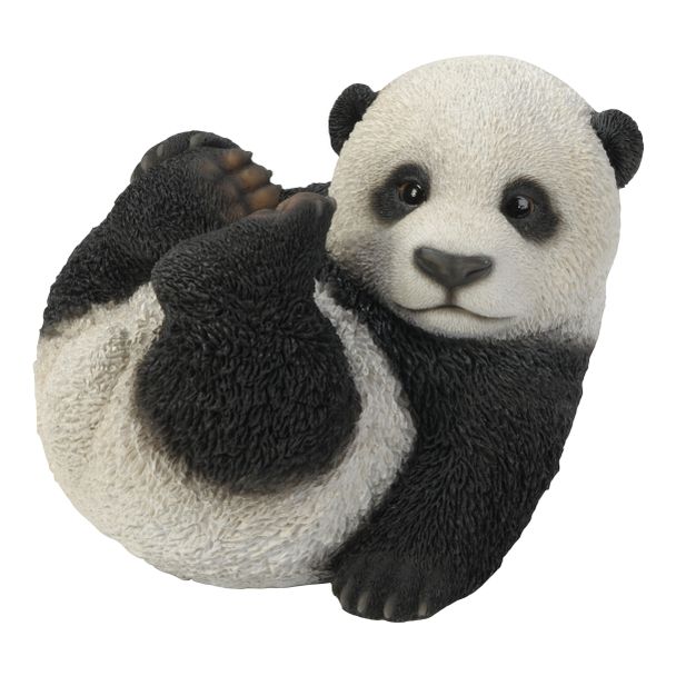 Liegendes Pandababy Mittelgroß (Polystone)