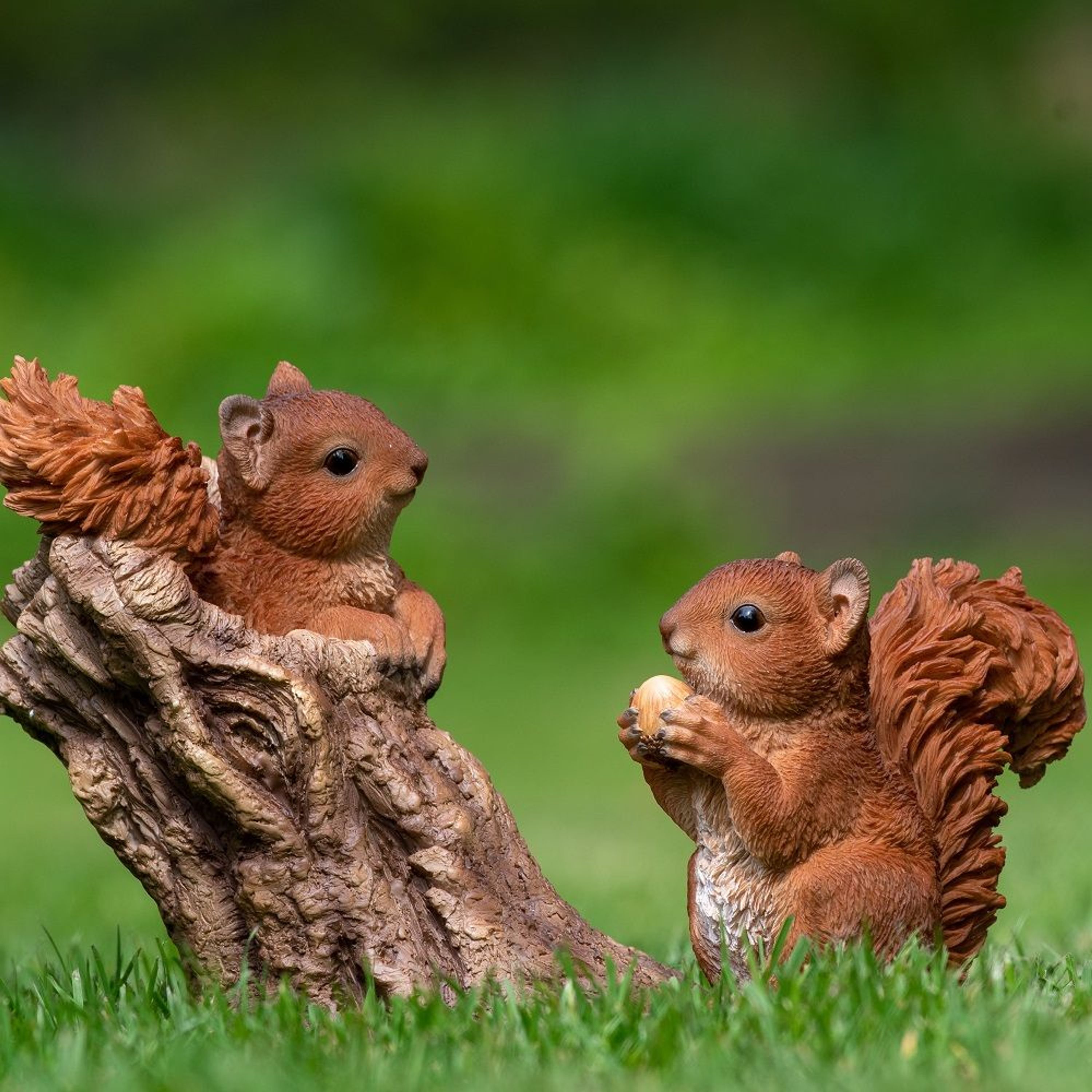 Meilleurs prix pour Statuette deux écureuils | Sculptures et statues | Décorations Nature | Écureuils Polystone | Figurines | Vivara