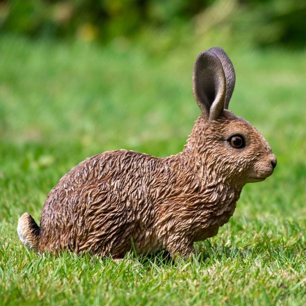 Sitzender Hase Klein (Polystone)