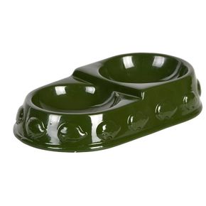 Voederbak met drinkschaal voor egels