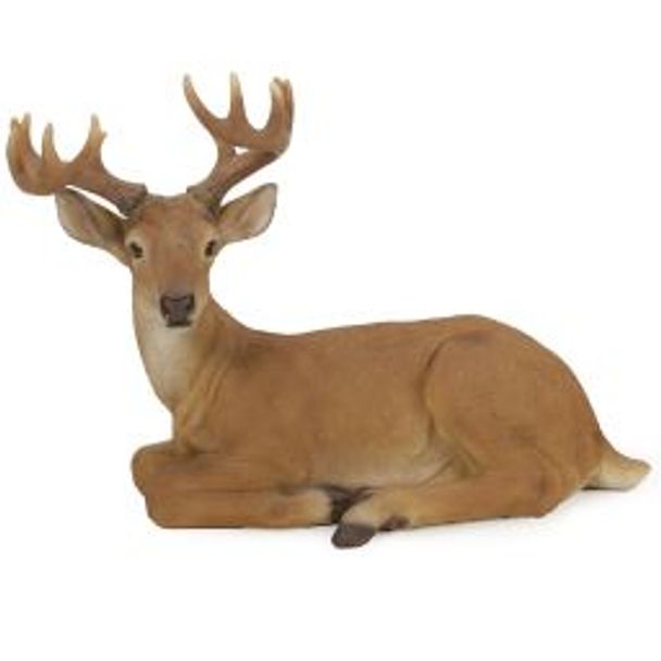 Hirsch blickt nach links (Polystone)