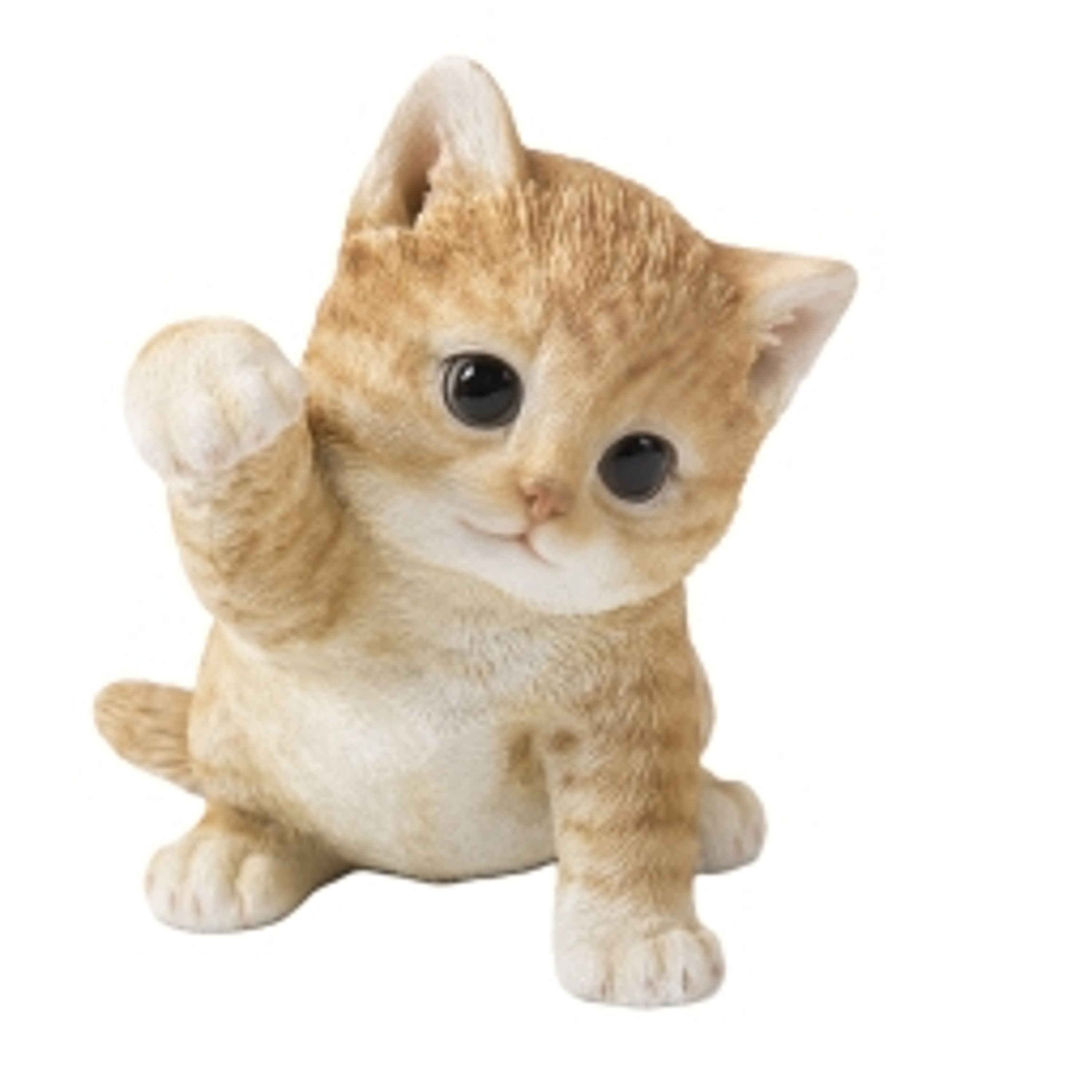 Meilleurs prix pour Chaton avec patte levée (Polystone) | HotAnt